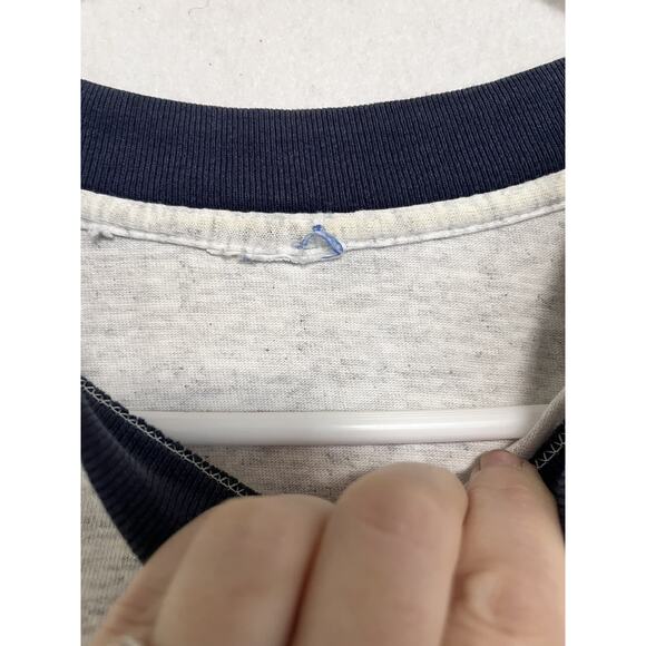 VTG New York Yankees T Shirt Big Logo MLB 1991 90s Salem Sportswear Double Cuff - Picture 7 of 9